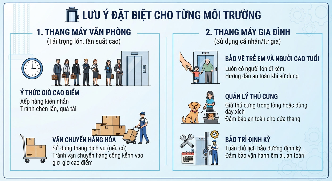 Luu Y An Toan Thang May Trong Tung Moi Truong